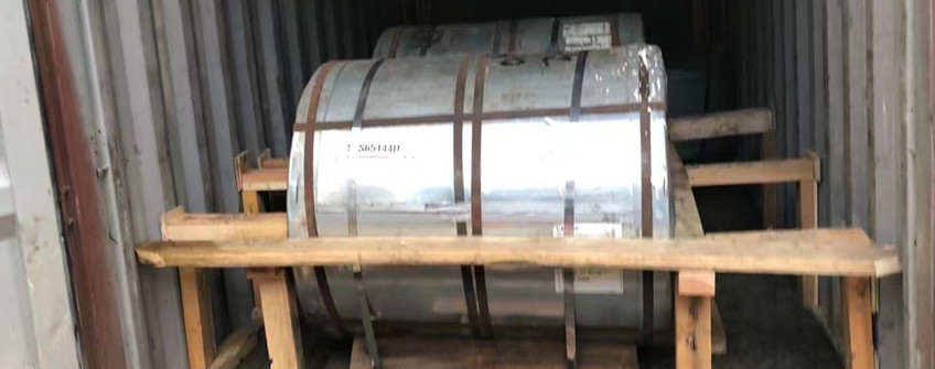 不銹鋼卷海運出口澳州如何裝箱加固